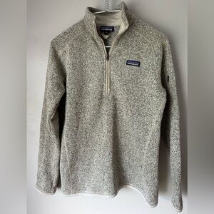 Patagonia Women's Better Sweater Jacket Birch White Full Zip size M